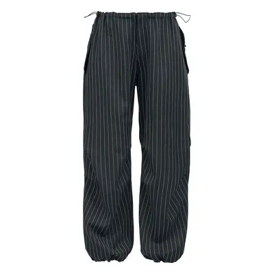 Banned Raven pinstripe trousers Cloth Trousers black