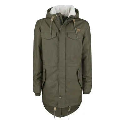 Brandit Marsh Lake Teddyparka Winter Jacket olive