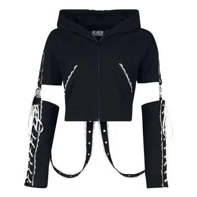 Poizen Industries Azalea Hood Hooded zip black