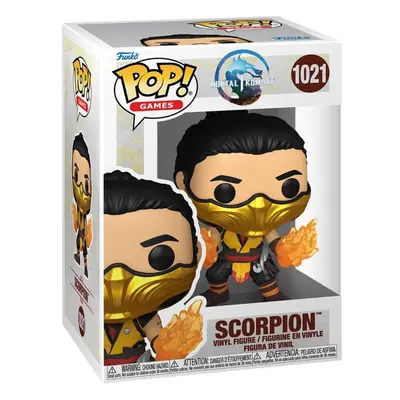 Mortal Kombat Scorpion Vinyl Figurine 1021 Funko Pop! multicolour