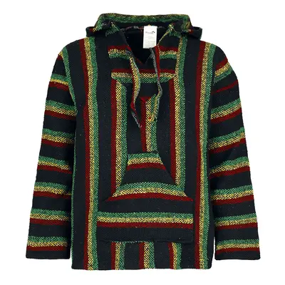 Peyote Mexican Hood Hooded sweater rasta