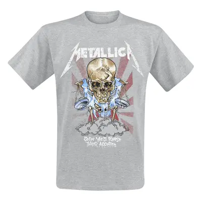 Metallica Appetite T-Shirt mottled grey