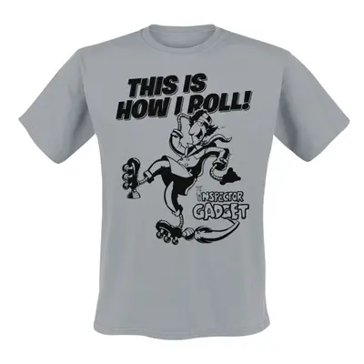 Inspector Gadget This Is How I Roll T-Shirt grey