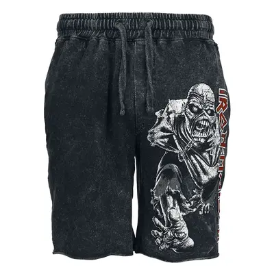 Iron Maiden Eddie Shorts grey