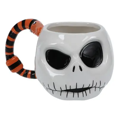 The Nightmare Before Christmas Jack Cup white black