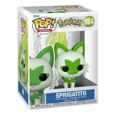 Pokémon Sprigatito Vinyl Figurine 984 Funko Pop! multicolour