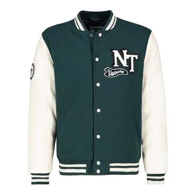 Sublevel Mens College Jacket Varsity Jacket green