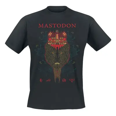 Mastodon Onion Dome Bear T-Shirt black