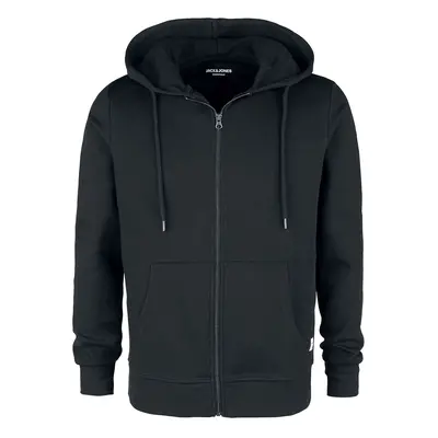 Jack & Jones JJEBASIC Hooded zip black