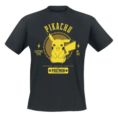 Pokémon Pikachu T-Shirt black