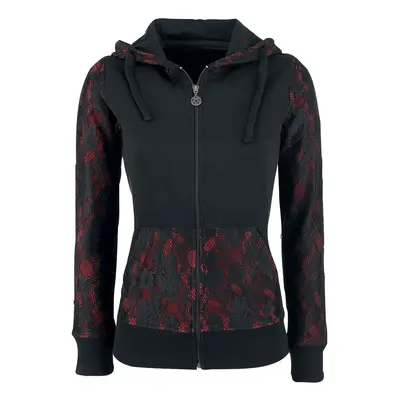 Gothicana by EMP Freaking Out Loud Hooded zip black