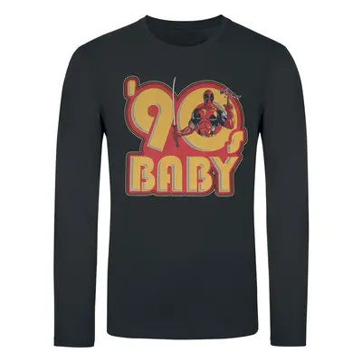 Deadpool Deadpool - 90's Baby Long-sleeve Shirt black