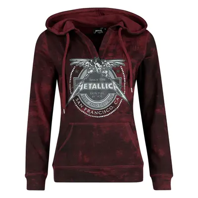 Metallica EMP Signature Collection Hooded sweater red black