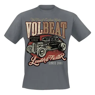 Volbeat Louder And Faster T-Shirt grey