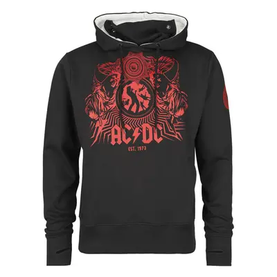 AC/DC Black Ice Hooded sweater black