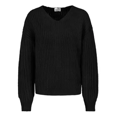 Sublevel Ladies' Knit Jumper Knit jumper black