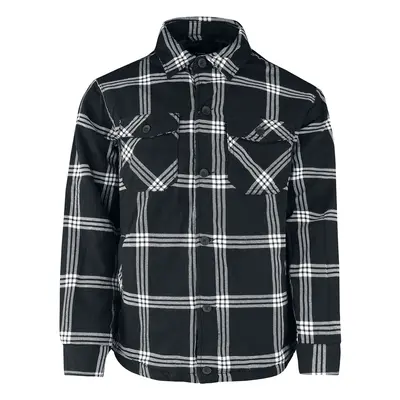 Brandit Lumberjacket Between-seasons Jacket black white