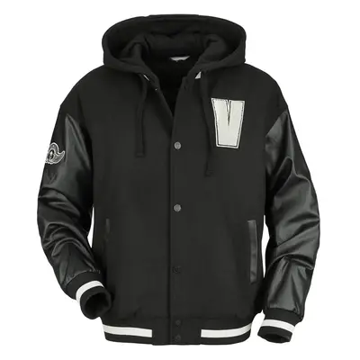 Volbeat EMP Signature Collection Varsity Jacket black grey