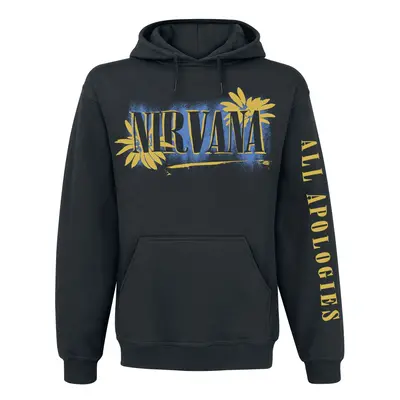 Nirvana All Apologies Hooded sweater black