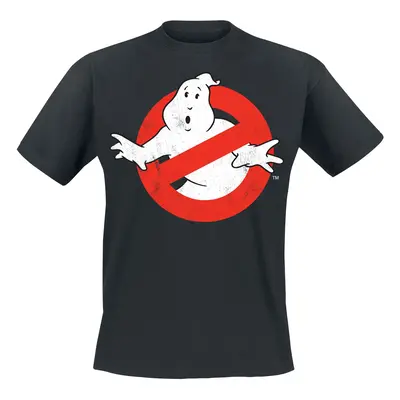 Ghostbusters Distressed Logo T-Shirt black