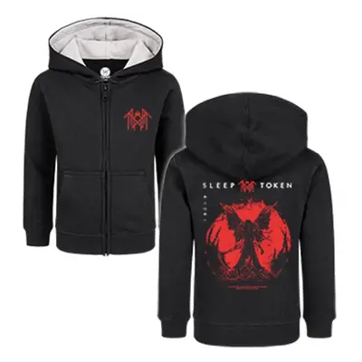 Sleep Token Metal Kids - Red Reaper Angel Kids' hooded jackets black