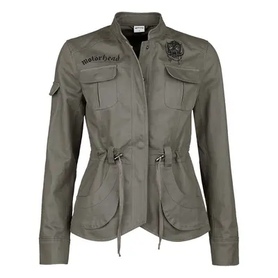 Motörhead Logo Between-seasons Jacket olive