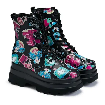 KOI KOI x D&D L'otta Monsters Trident Platform Boots Boot multicolour