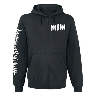 Motionless In White Logo Hooded zip black