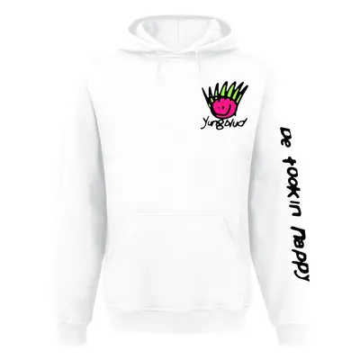 Yungblud Be Happy Hooded sweater white