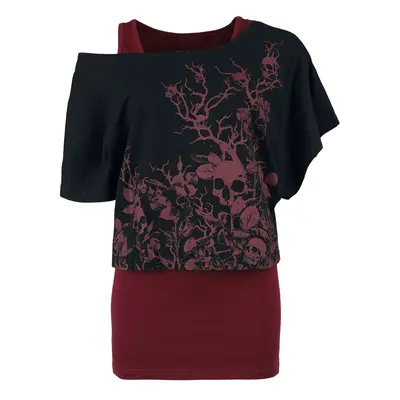 Black Premium by EMP Double Pack T-shirt and Top T-Shirt black bordeaux