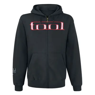 Tool Grid Skull Hooded zip black