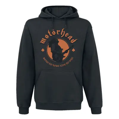 Motörhead Young Lemmy Born To Lose Hooded sweater black