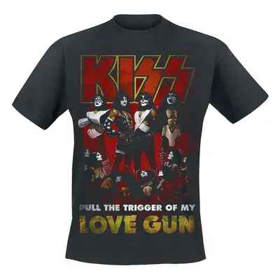 Kiss Love Gun T-Shirt black