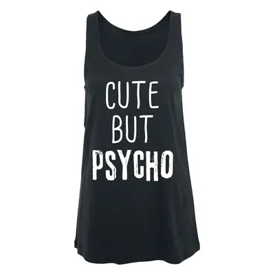 Cute But Psycho Top black