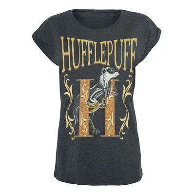 Harry Potter Hufflepuff T-Shirt charcoal