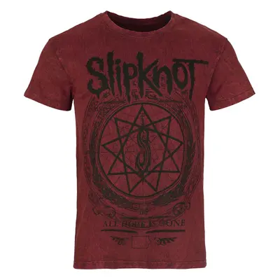 Slipknot Blurry T-Shirt red