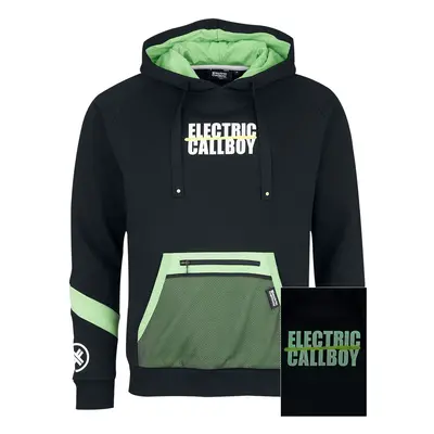 Electric Callboy EMP Signature Collection Hooded sweater black green