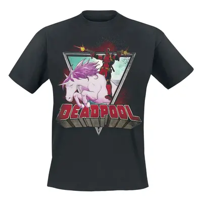 Deadpool Unicorn T-Shirt black