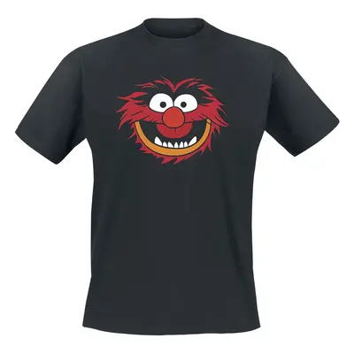 The Muppets Animal - Face T-Shirt black