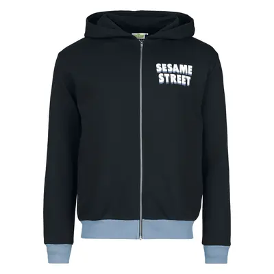 Sesame Street Cookie Monster - Me Can´t Stop Hooded zip black