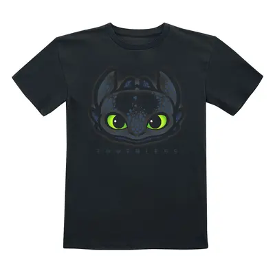 How to Train Your Dragon Kids - Toothless T-Shirt black