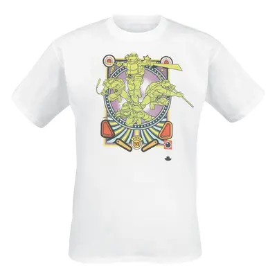 Teenage Mutant Ninja Turtles Team T-Shirt white