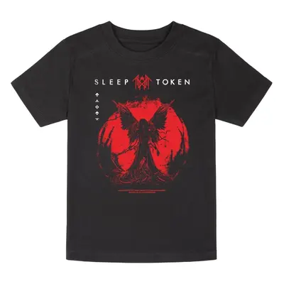 Sleep Token Metal Kids - Red Reaper Angel T-Shirt black