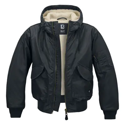 Brandit CWU Hooded Between-seasons Jacket black