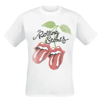 The Rolling Stones Cherries Lick T-Shirt white