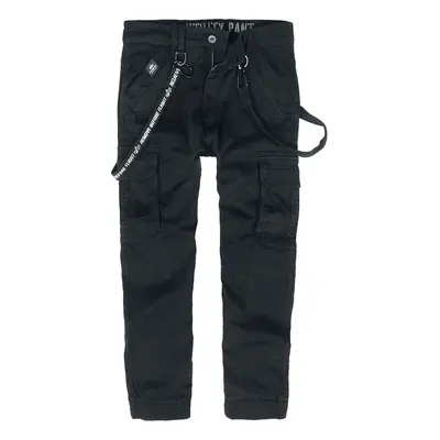 Alpha Industries UTILITY CARGO TROUSERS Cargo Trousers black