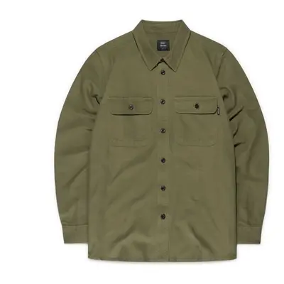 Vintage Industries Baron Shirt Longsleeve olive