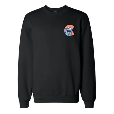 Sesame Street Cookie Monster Shirt Sweatshirt black