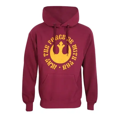 Star Wars May the Force Be With You Hooded sweater burgundy