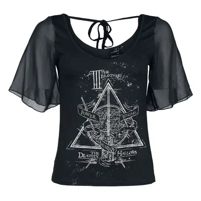 Harry Potter Deathly Hallows T-Shirt black